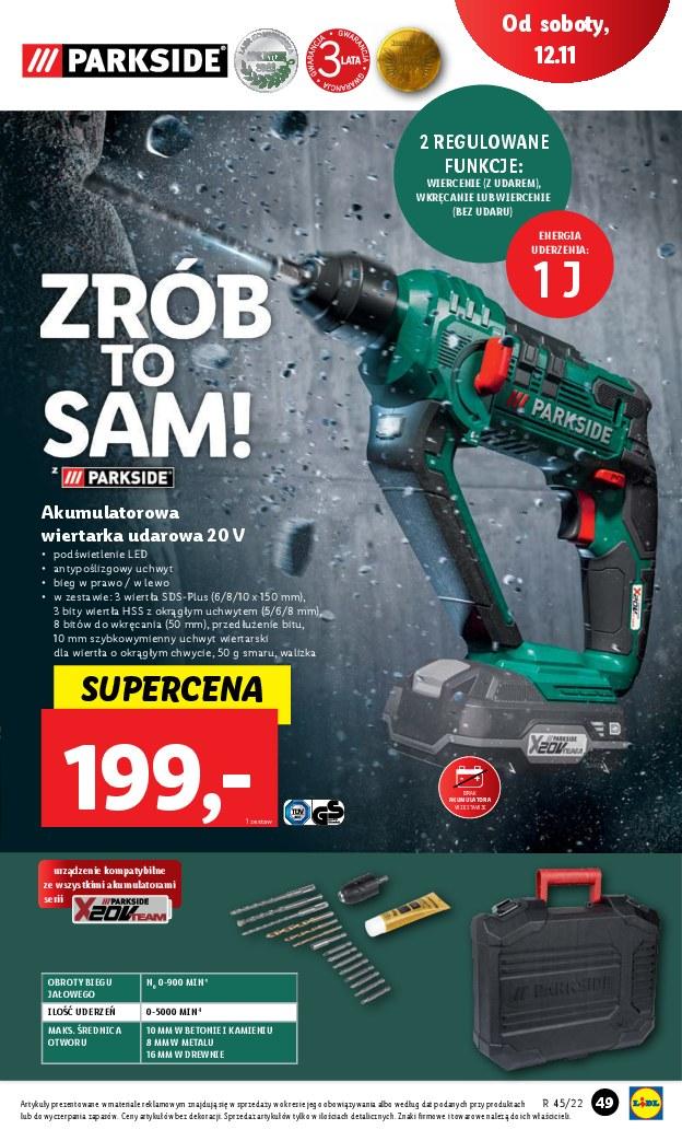 Gazetka promocyjna Lidl str. 49