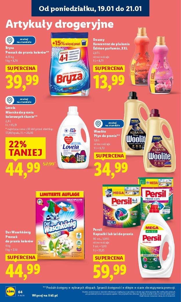 Gazetka promocyjna Lidl str. 64