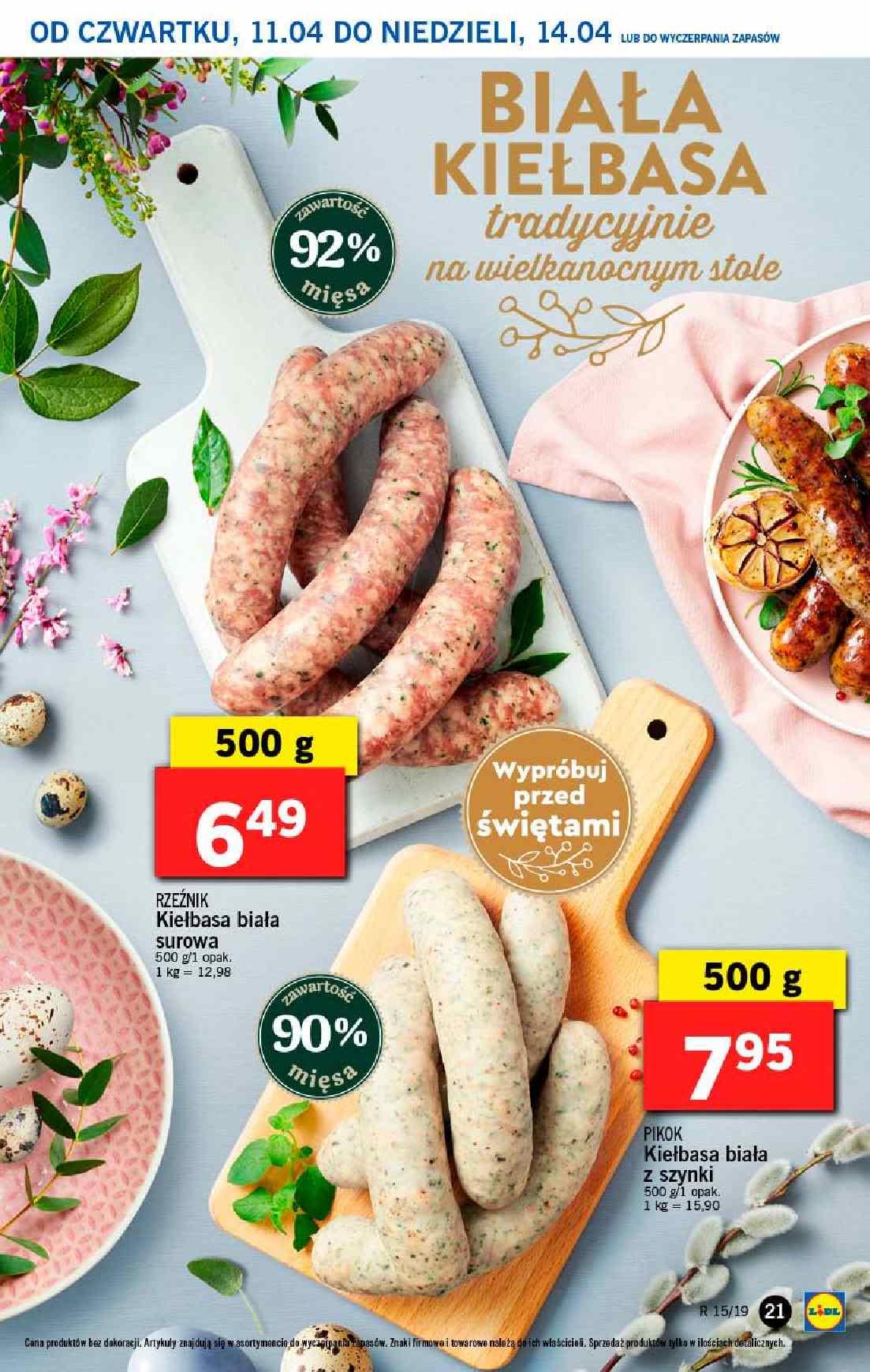 Gazetka promocyjna Lidl str. 21