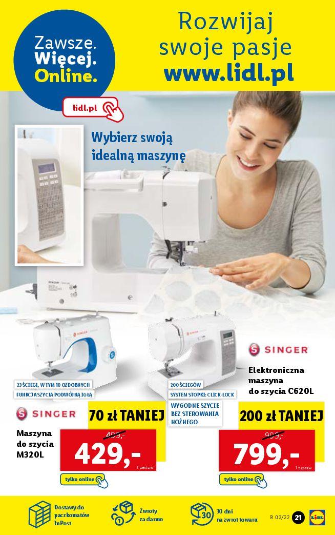 Gazetka promocyjna Lidl str. 21