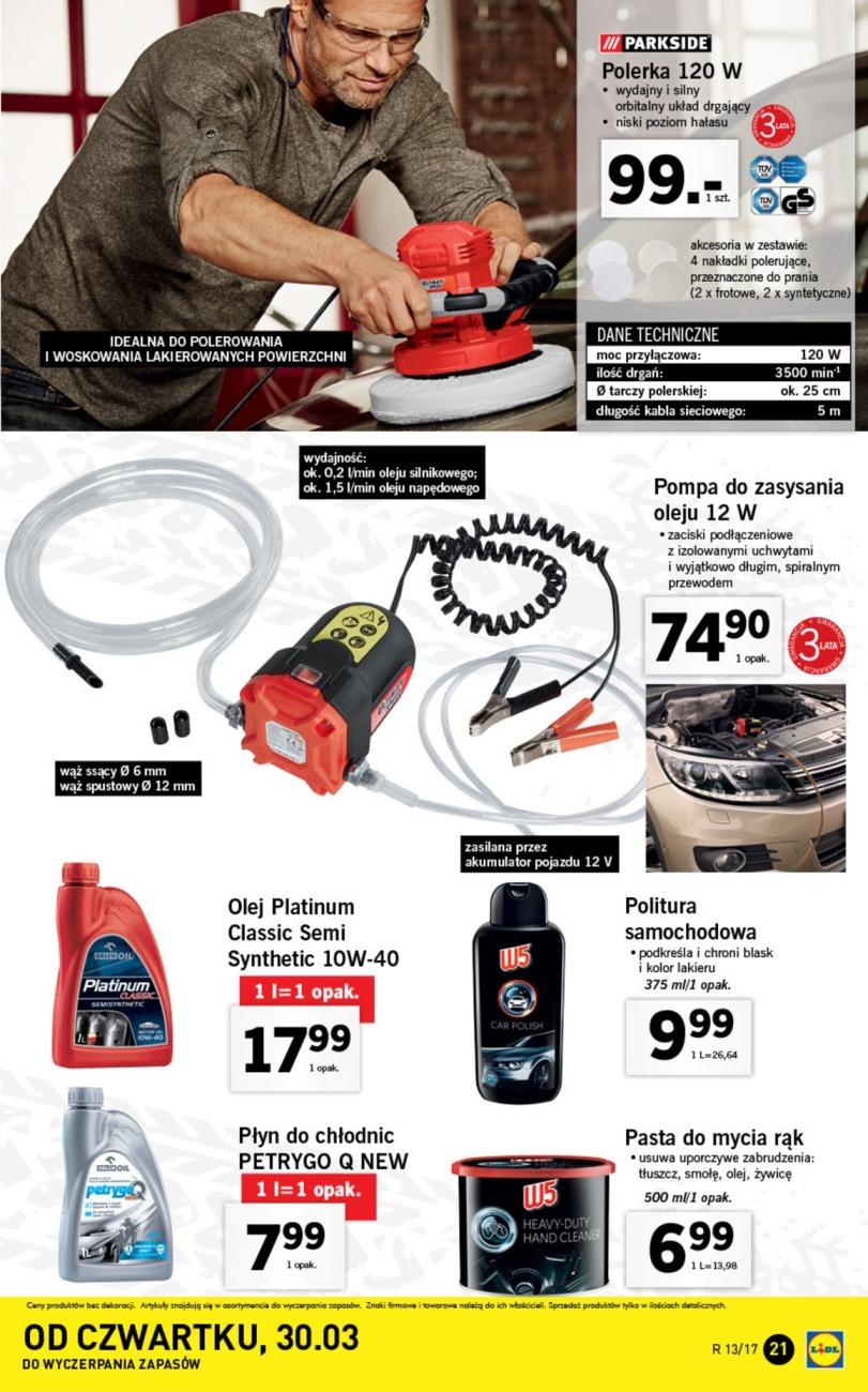 Gazetka promocyjna Lidl str. 21