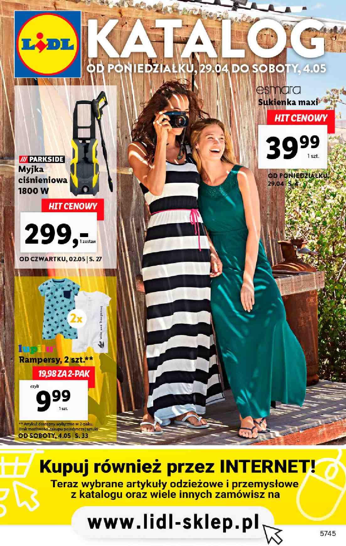 Gazetka promocyjna Lidl str. 1