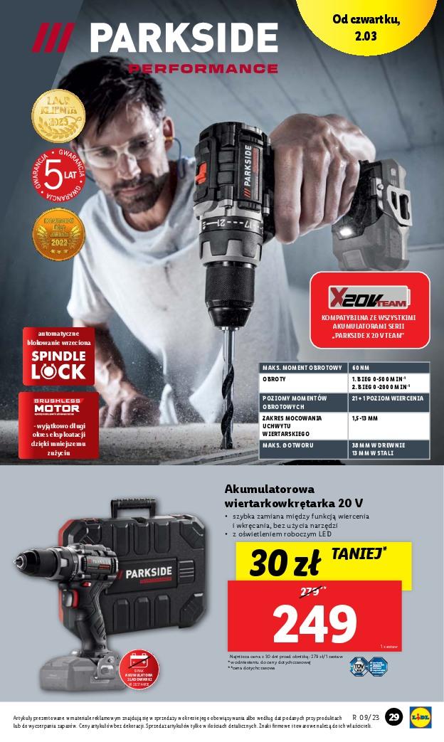 Gazetka promocyjna Lidl str. 29