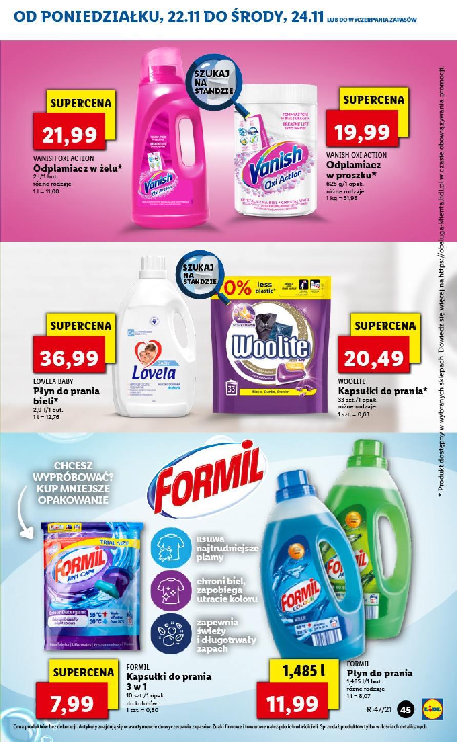 Gazetka promocyjna Lidl str. 45