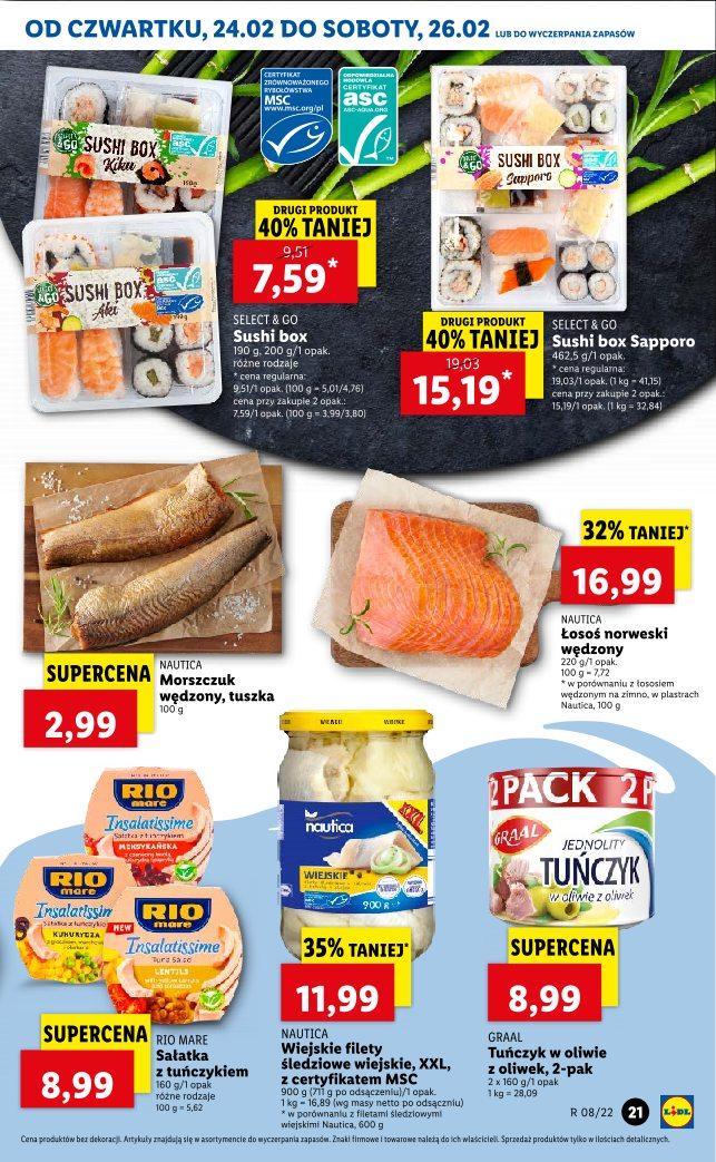 Gazetka promocyjna Lidl str. 21