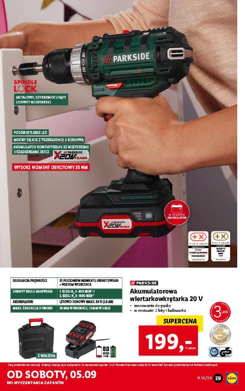 Gazetka promocyjna Lidl str. 39