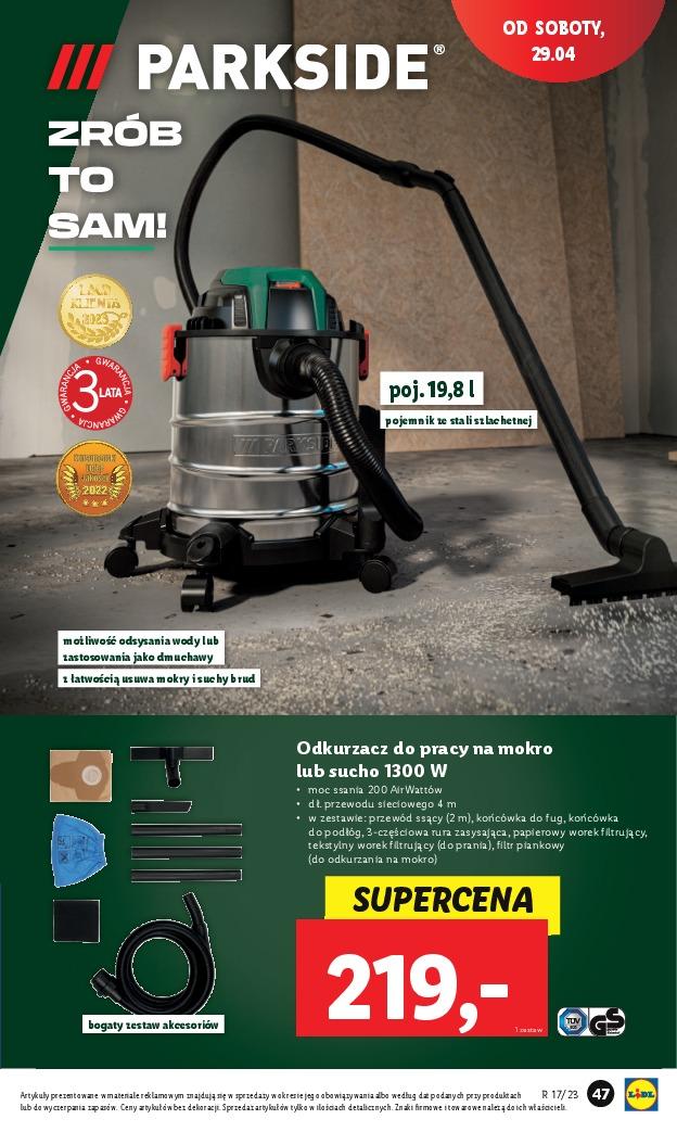 Gazetka promocyjna Lidl str. 47