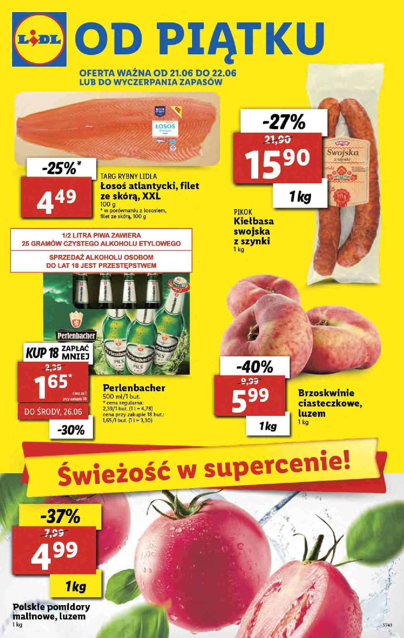 Gazetka promocyjna Lidl str. 1