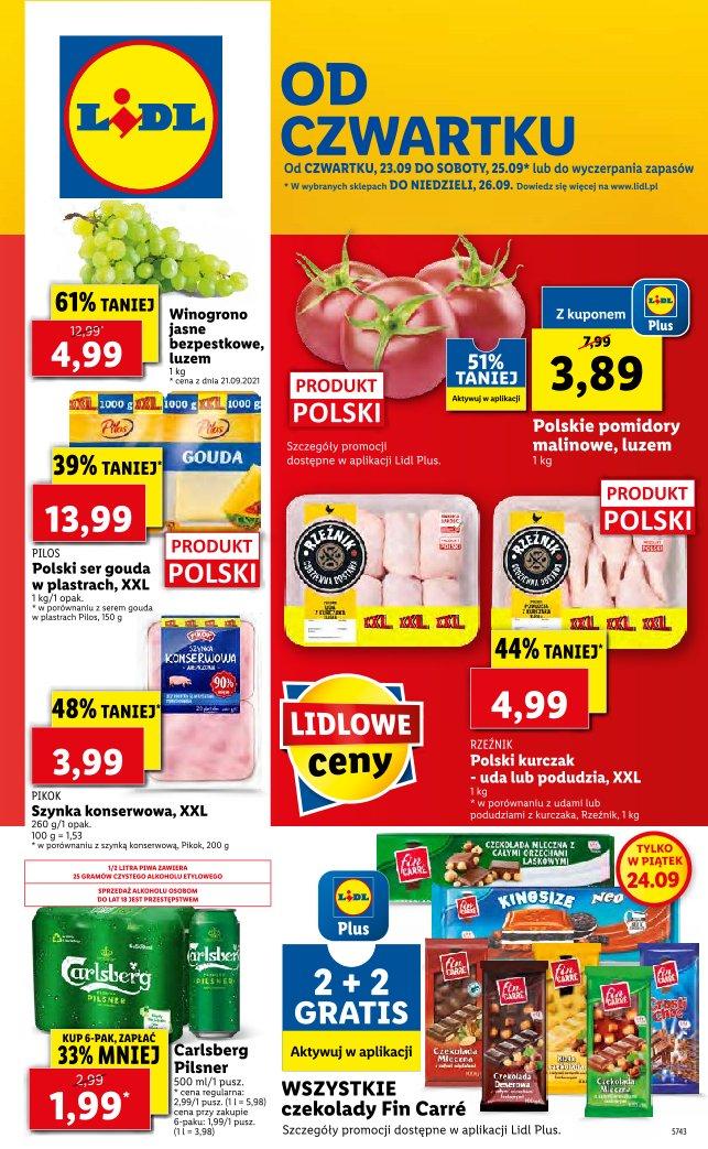Gazetka promocyjna Lidl str. 1