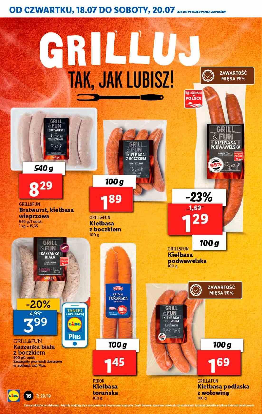 Gazetka promocyjna Lidl str. 16