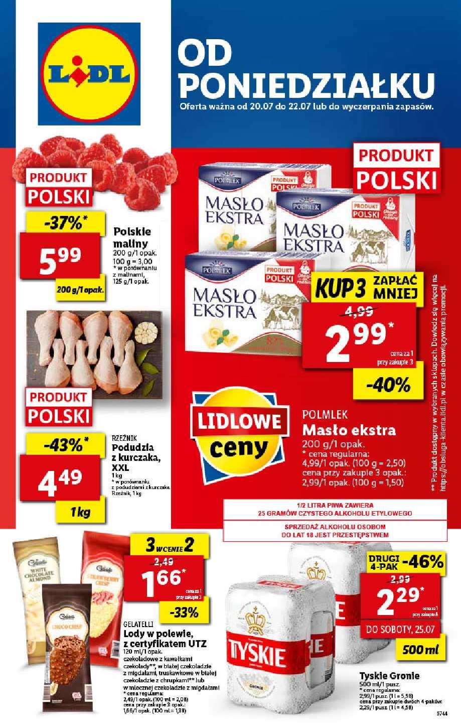 Gazetka promocyjna Lidl str. 1