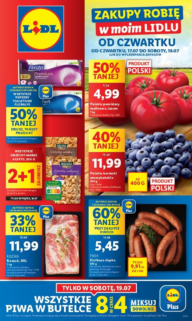 Gazetka promocyjna Lidl str. 1