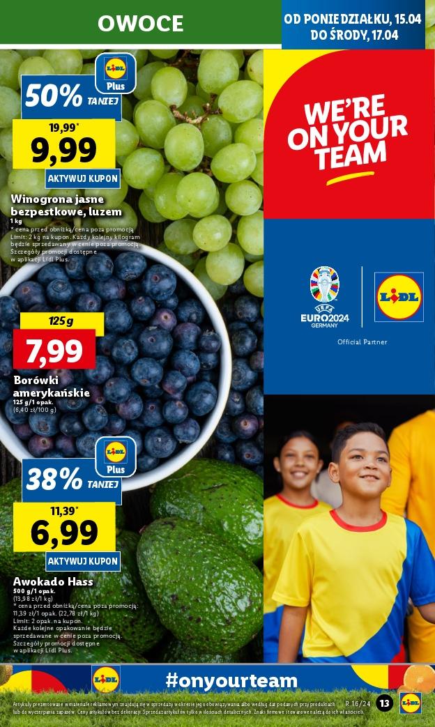 Gazetka promocyjna Lidl str. 13