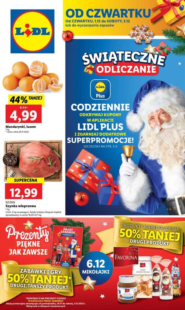 Gazetka promocyjna Lidl str. 1