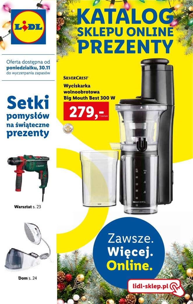 Gazetka promocyjna Lidl str. 1