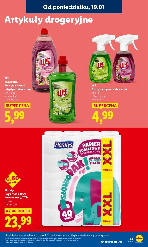 Gazetka promocyjna Lidl str. 63