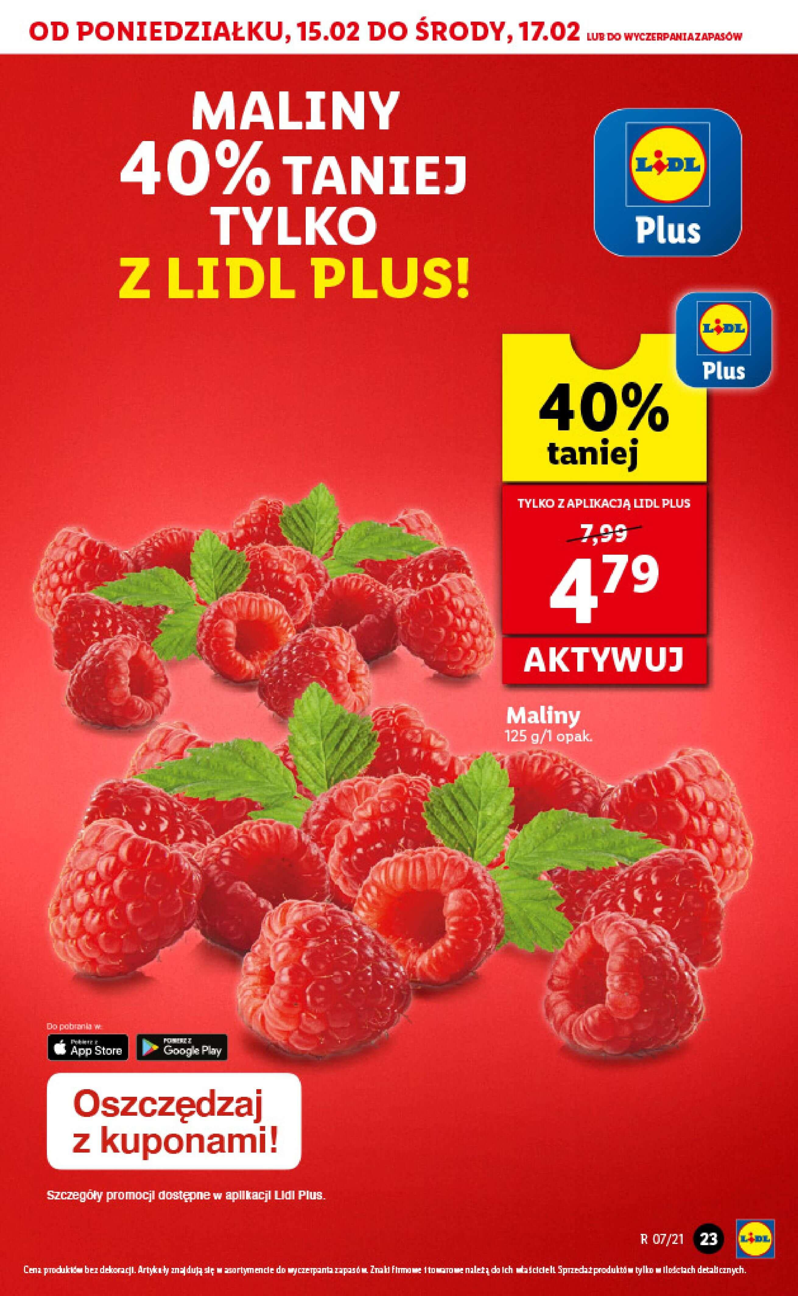 Gazetka promocyjna Lidl str. 23