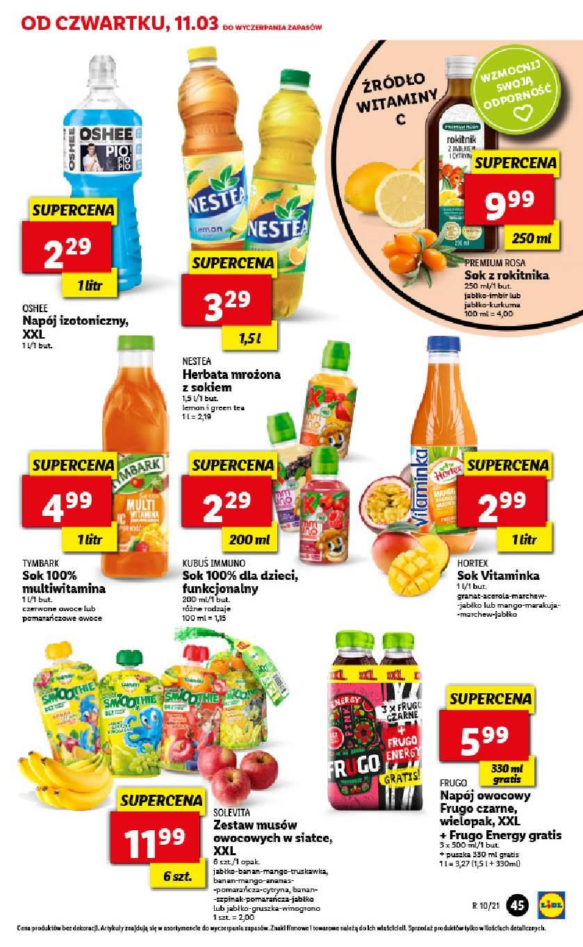 Gazetka promocyjna Lidl str. 45