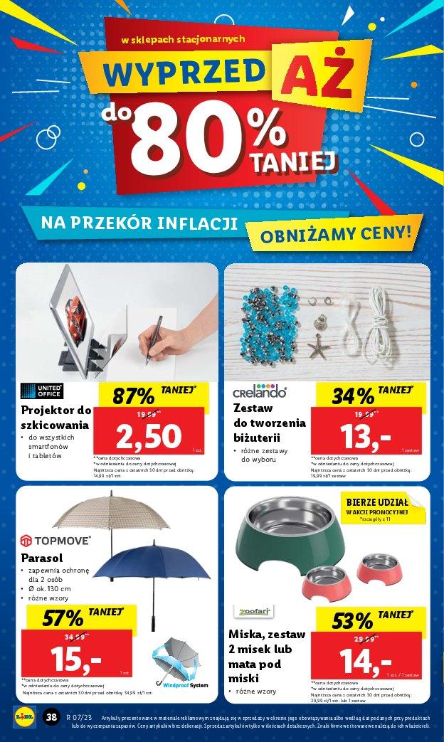 Gazetka promocyjna Lidl str. 38