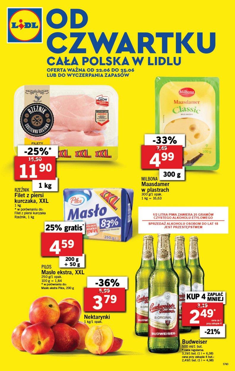 Gazetka promocyjna Lidl str. 1