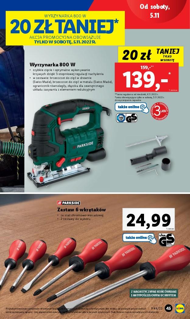 Gazetka promocyjna Lidl str. 45