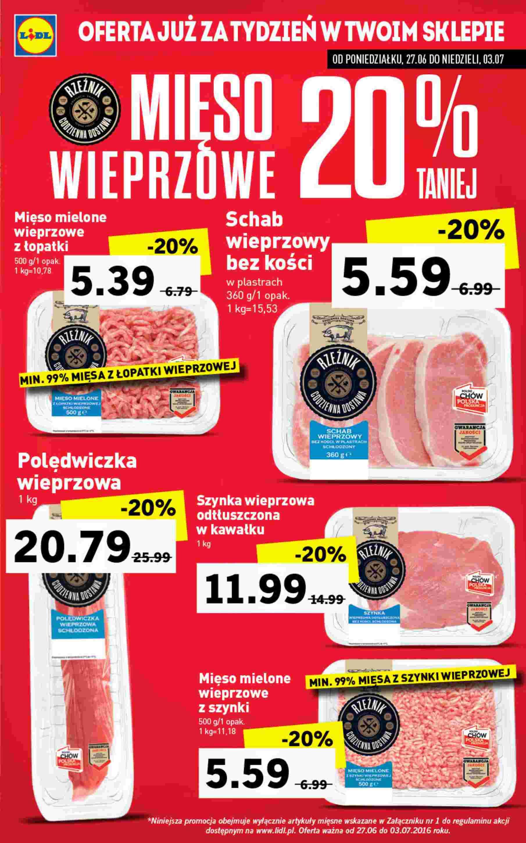 Gazetka promocyjna Lidl str. 1