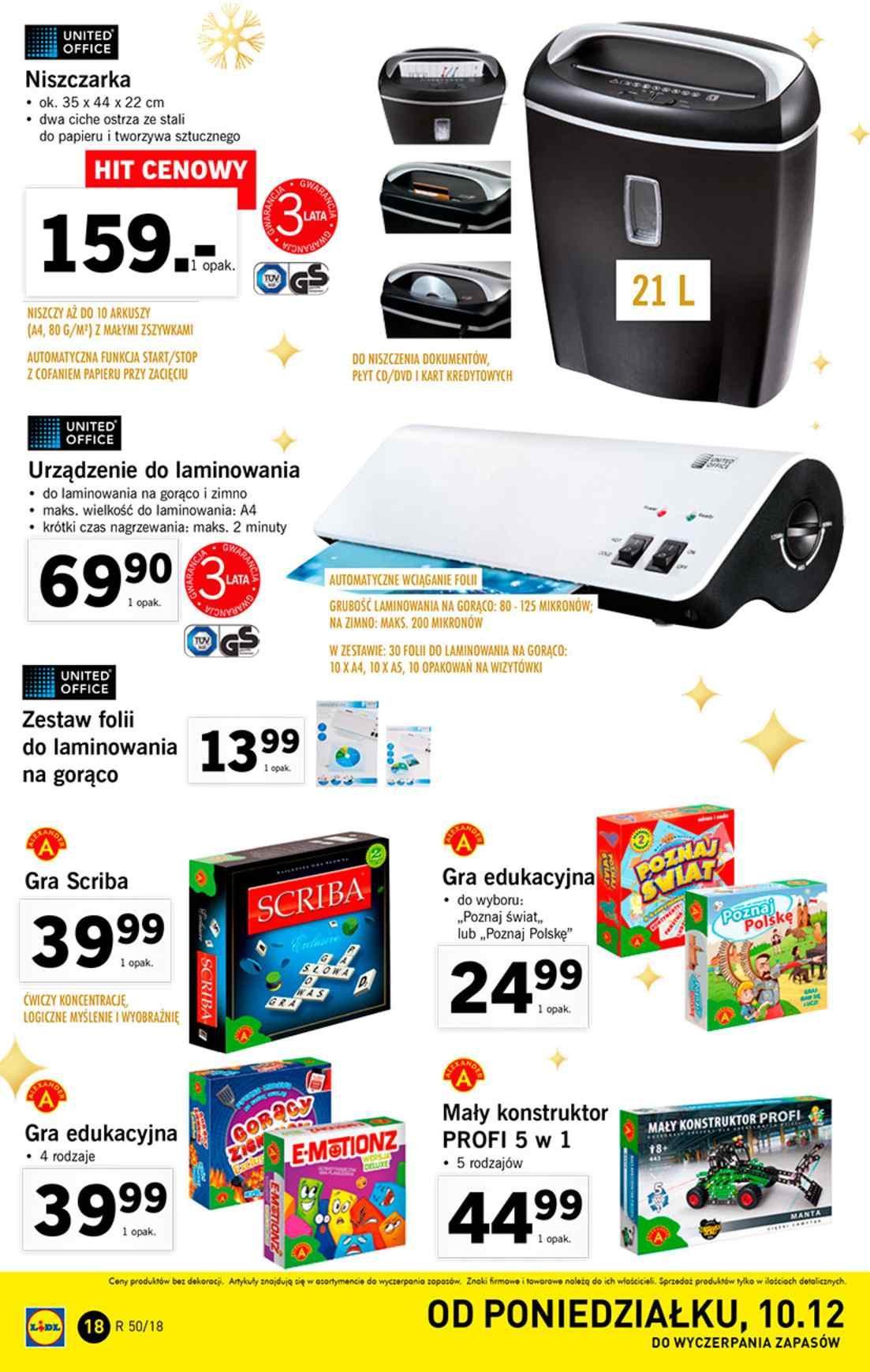 Gazetka promocyjna Lidl str. 18