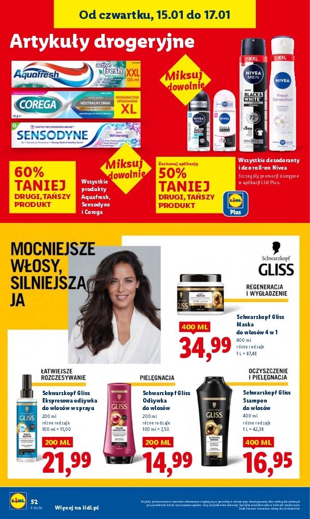 Gazetka promocyjna Lidl str. 52