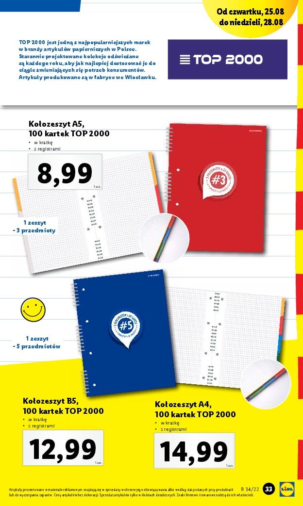 Gazetka promocyjna Lidl str. 33