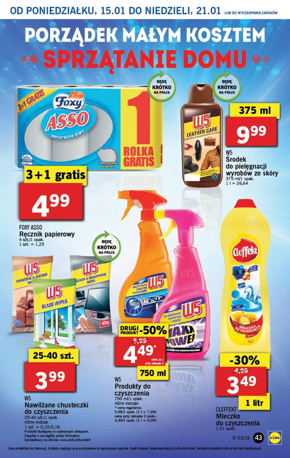 Gazetka promocyjna Lidl str. 43
