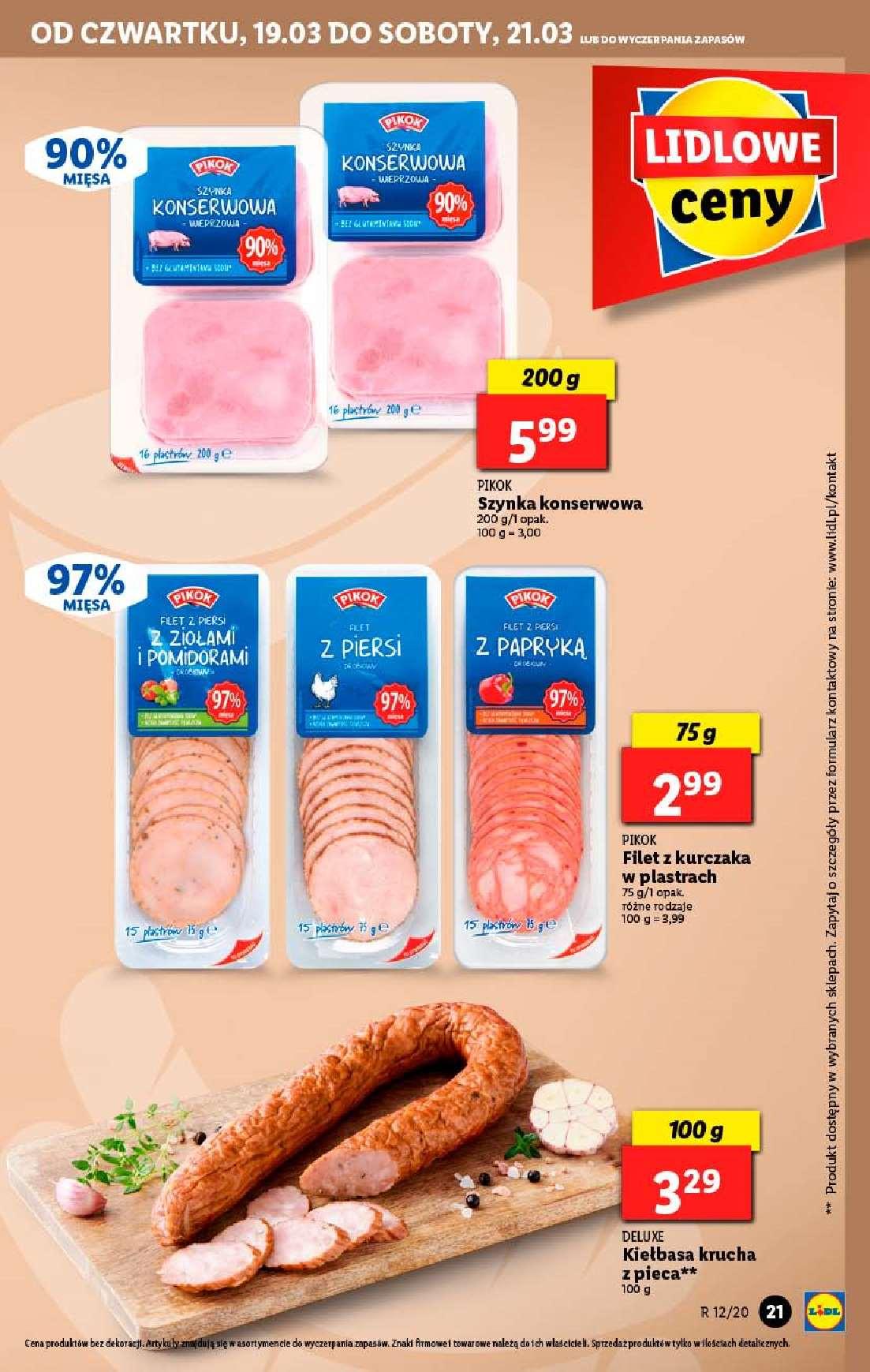 Gazetka promocyjna Lidl str. 21