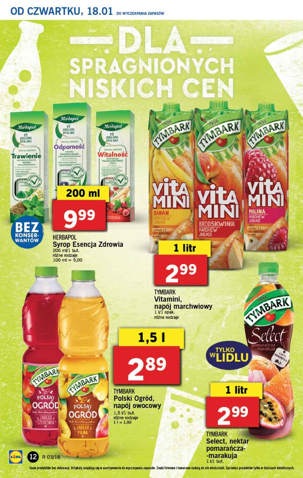 Gazetka promocyjna Lidl str. 12