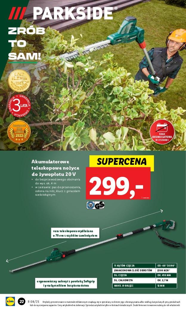 Gazetka promocyjna Lidl str. 22