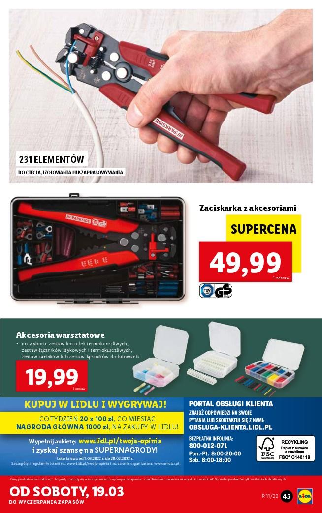 Gazetka promocyjna Lidl str. 47