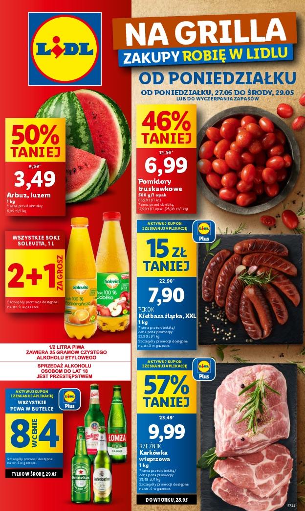 Gazetka promocyjna Lidl str. 1