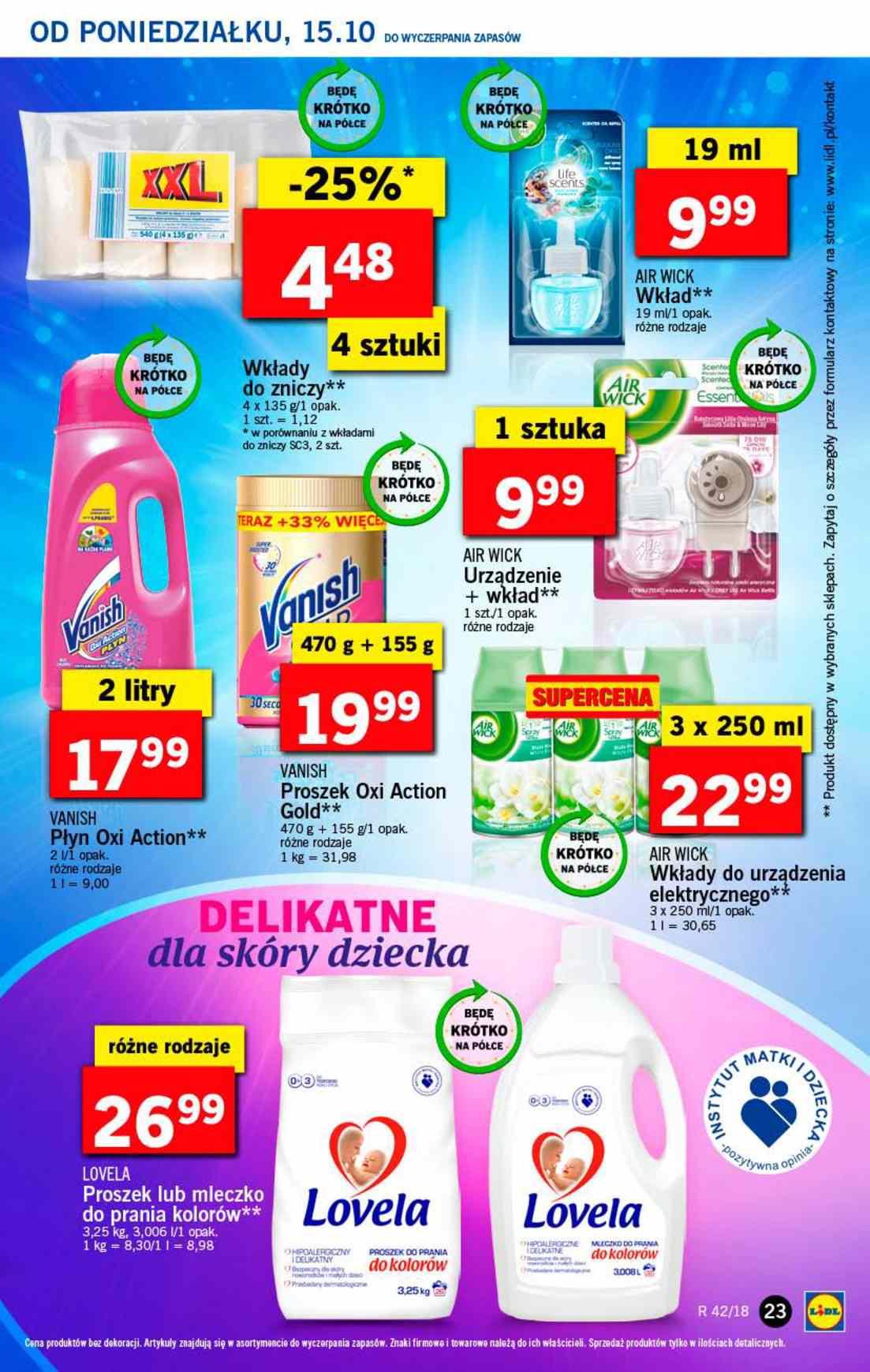 Gazetka promocyjna Lidl str. 23