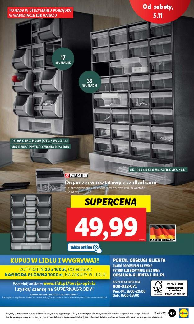 Gazetka promocyjna Lidl str. 47
