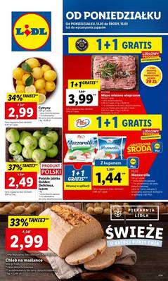 Lidl od poniedziałku
