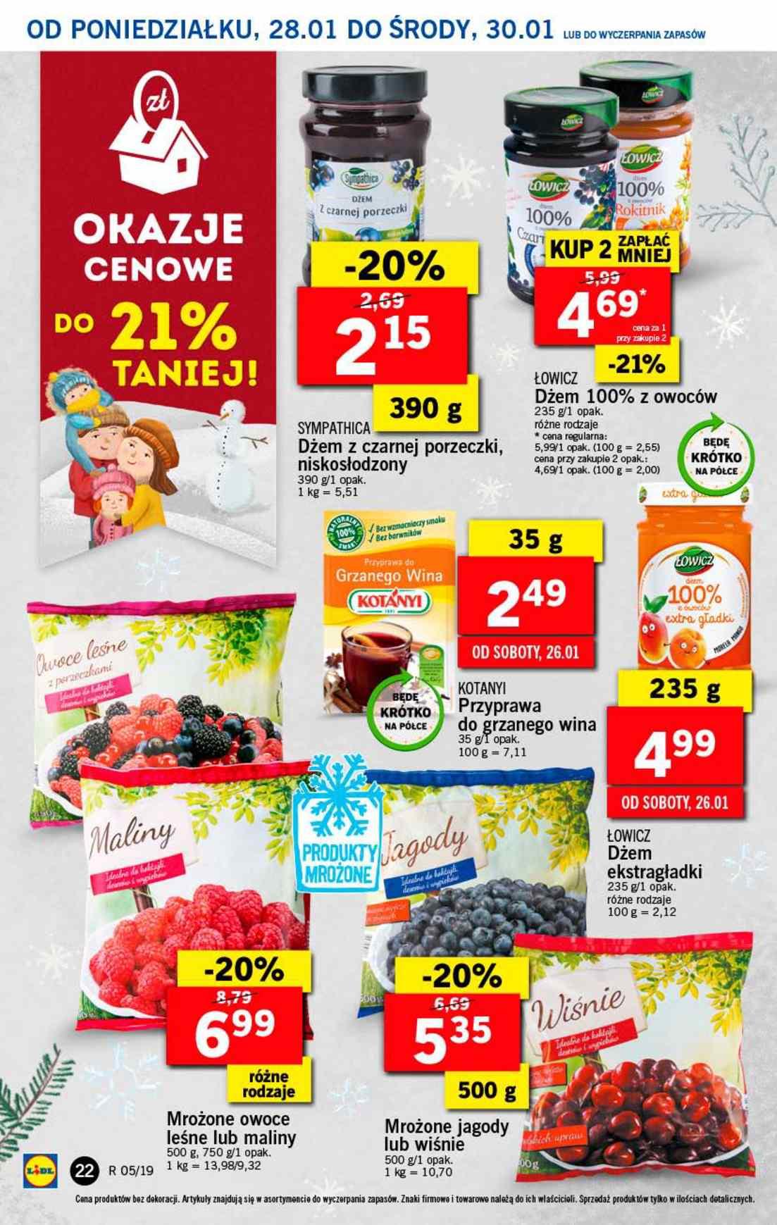 Gazetka promocyjna Lidl str. 22