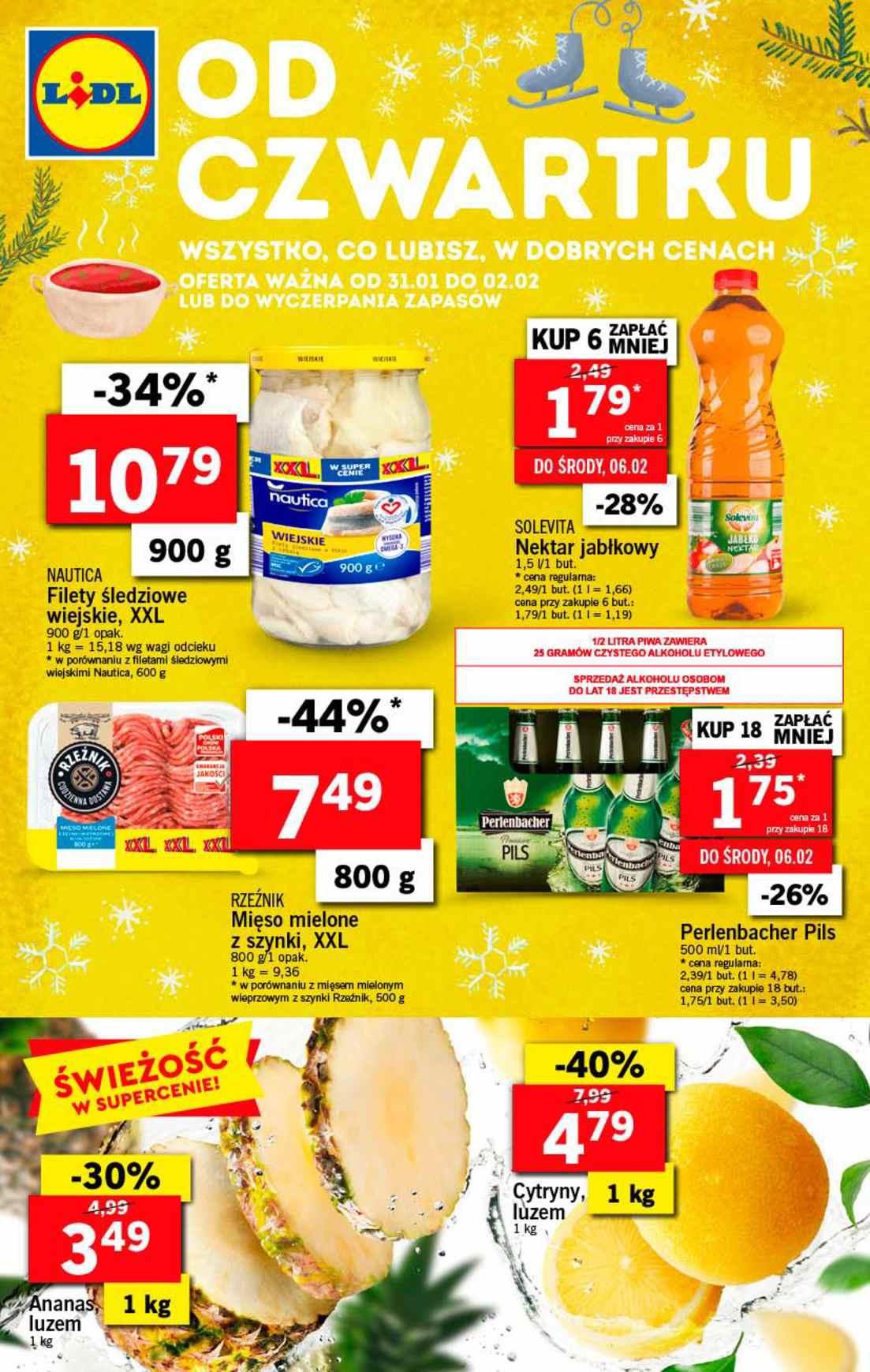 Gazetka promocyjna Lidl str. 1
