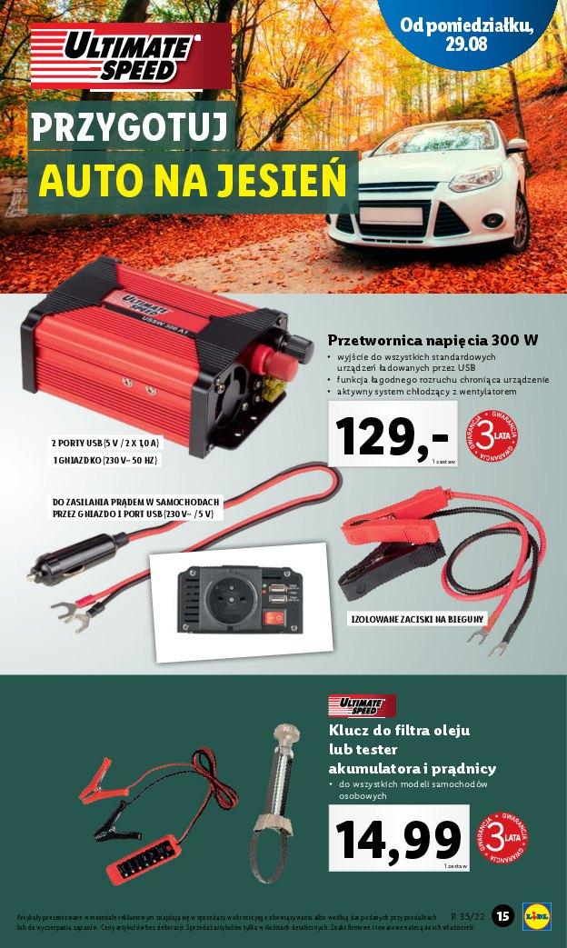 Gazetka promocyjna Lidl str. 15