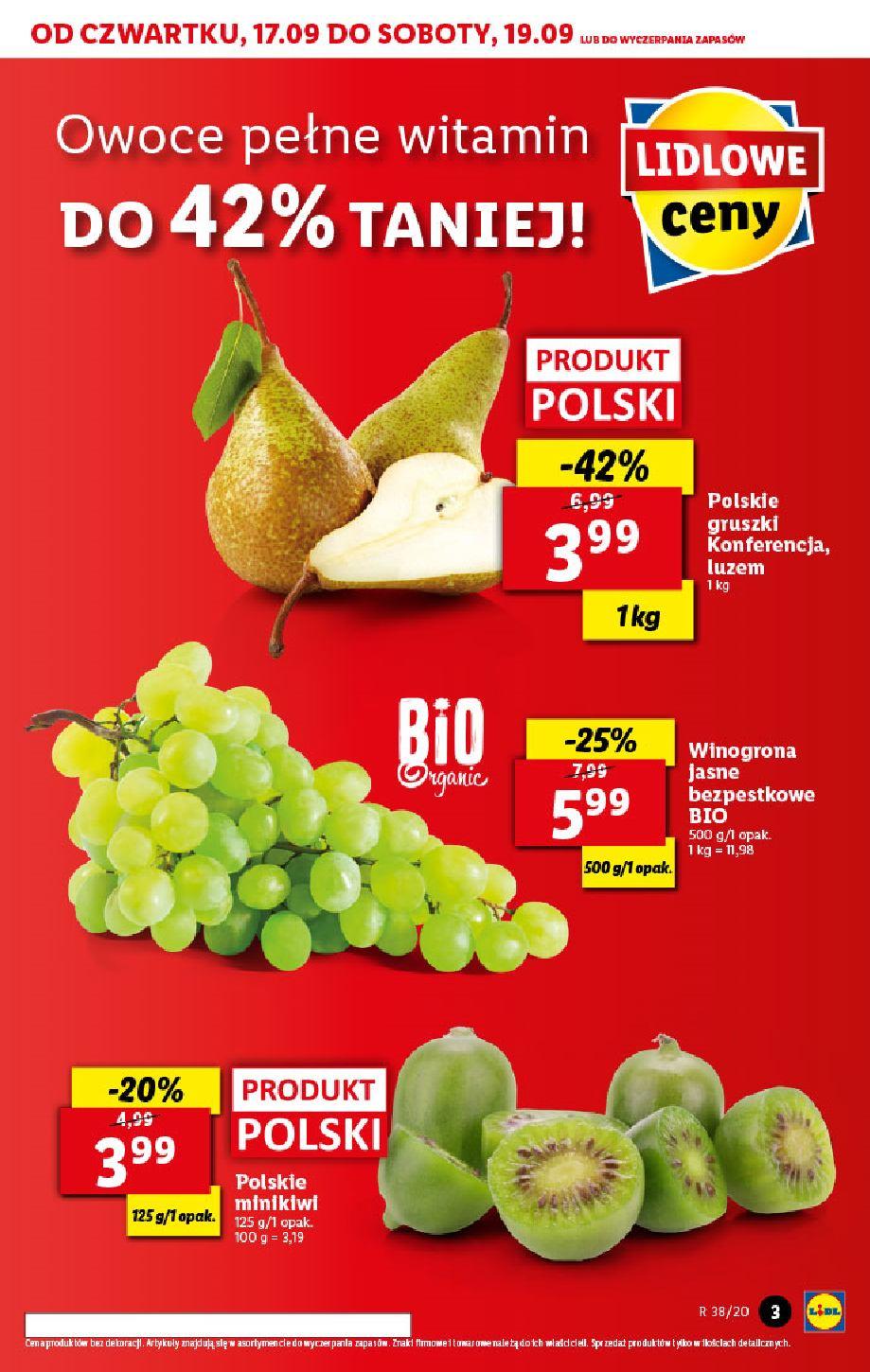 Gazetka promocyjna Lidl str. 3