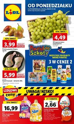 Lidl od poniedziałku