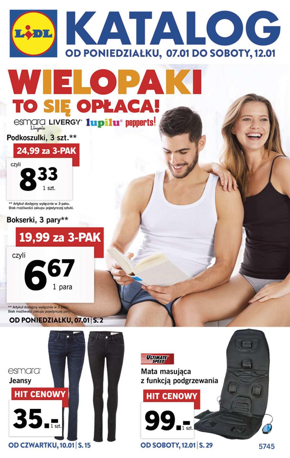 Gazetka promocyjna Lidl str. 1