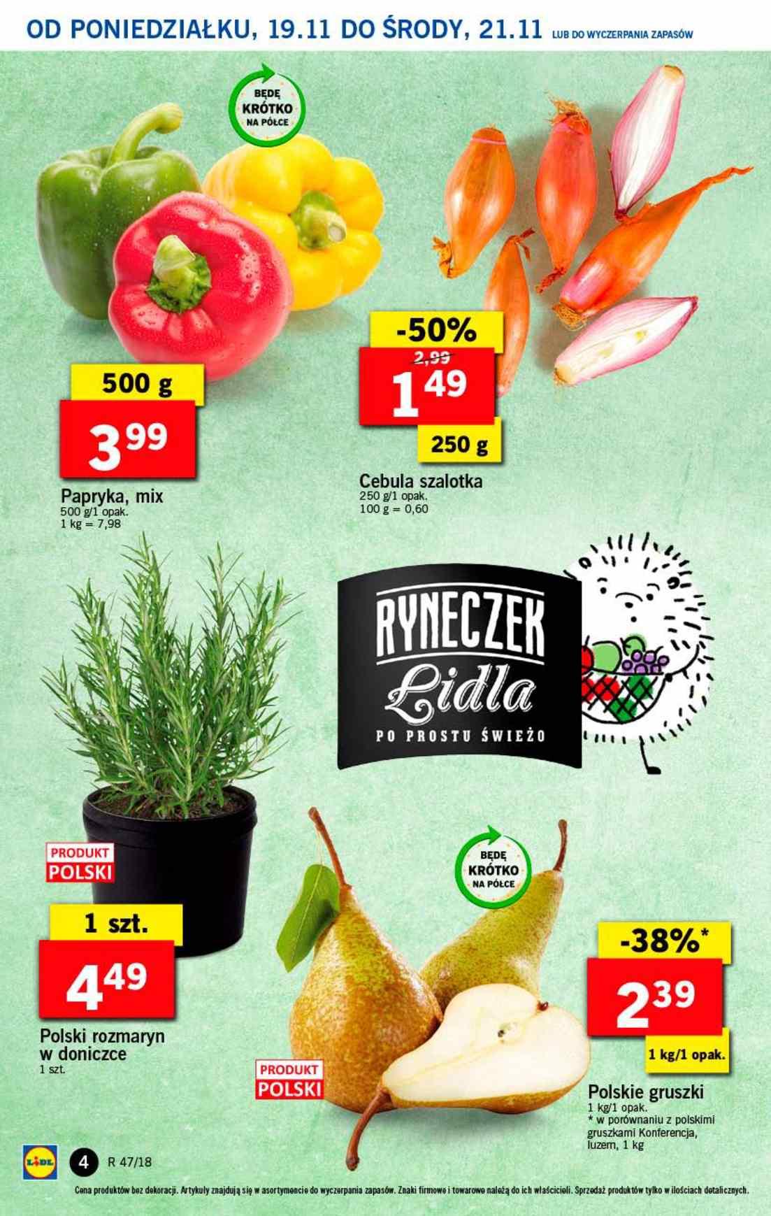 Gazetka promocyjna Lidl str. 4