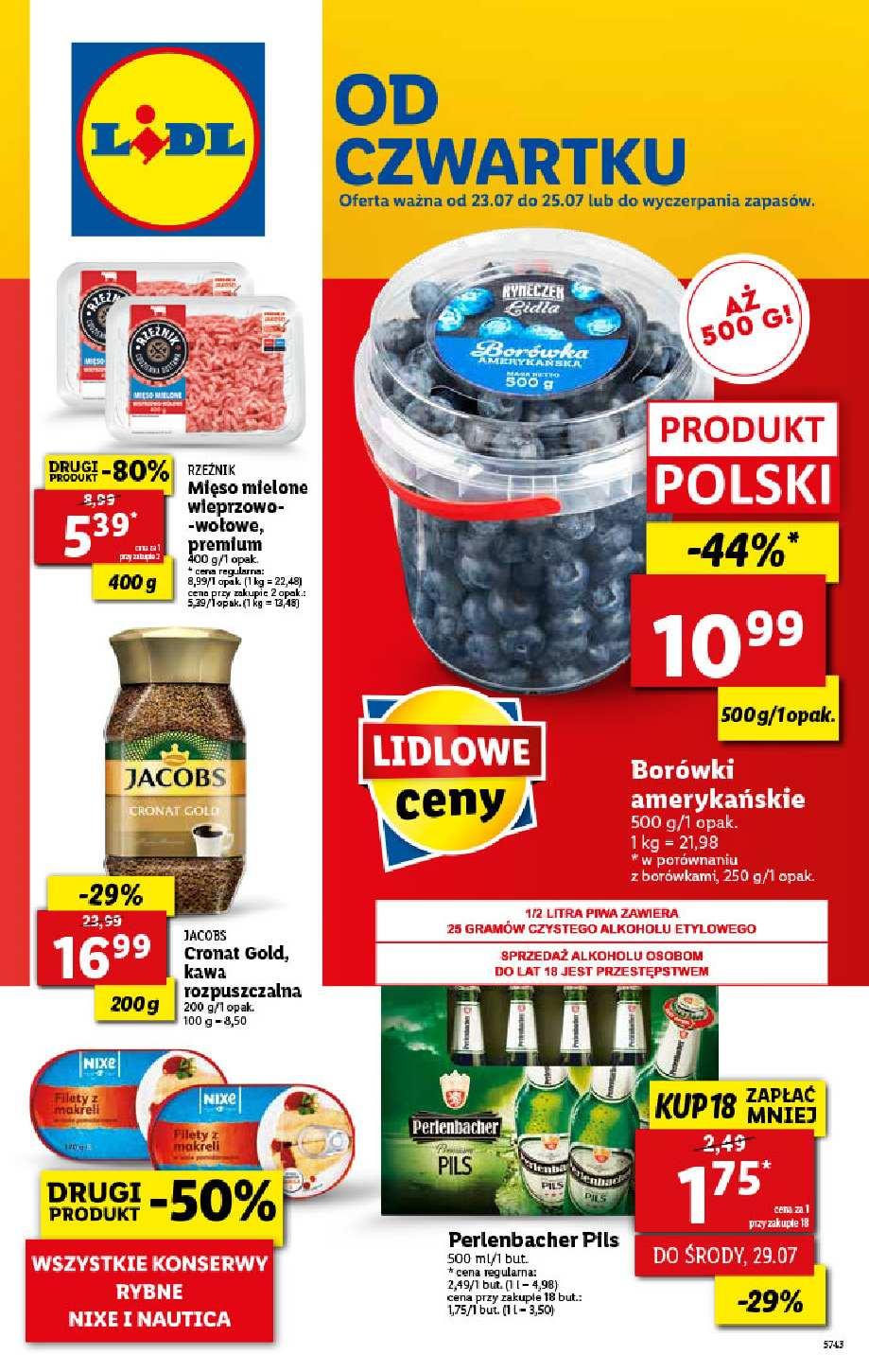 Gazetka promocyjna Lidl str. 1