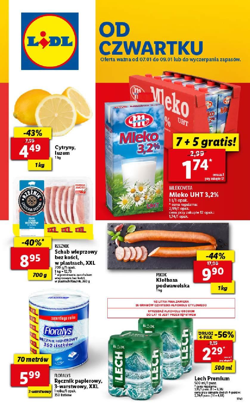 Gazetka promocyjna Lidl str. 1