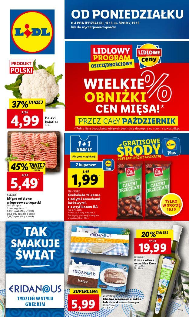 Gazetka promocyjna Lidl str. 1