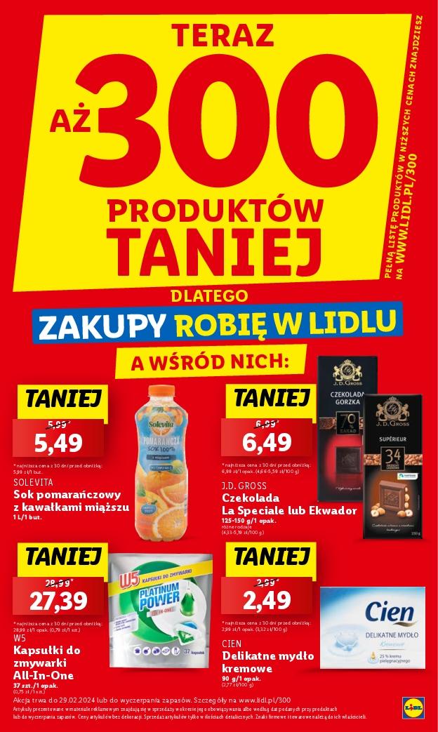 Gazetka promocyjna Lidl str. 3