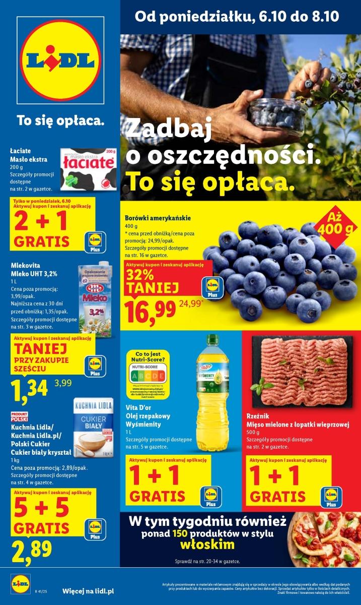 Gazetka promocyjna Lidl str. 1